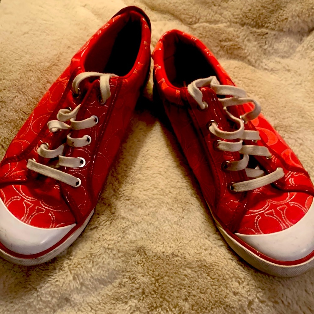 Coach lace up sneakers